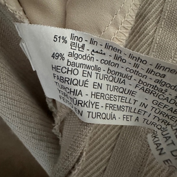 Zara wide leg zip up pants size xs - Picture 5 of 14